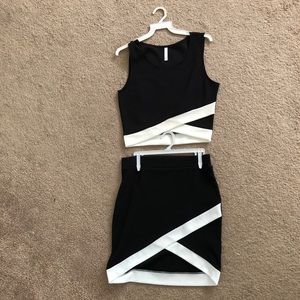 COPY - Windsor store two pieces set, Mini skirt a…